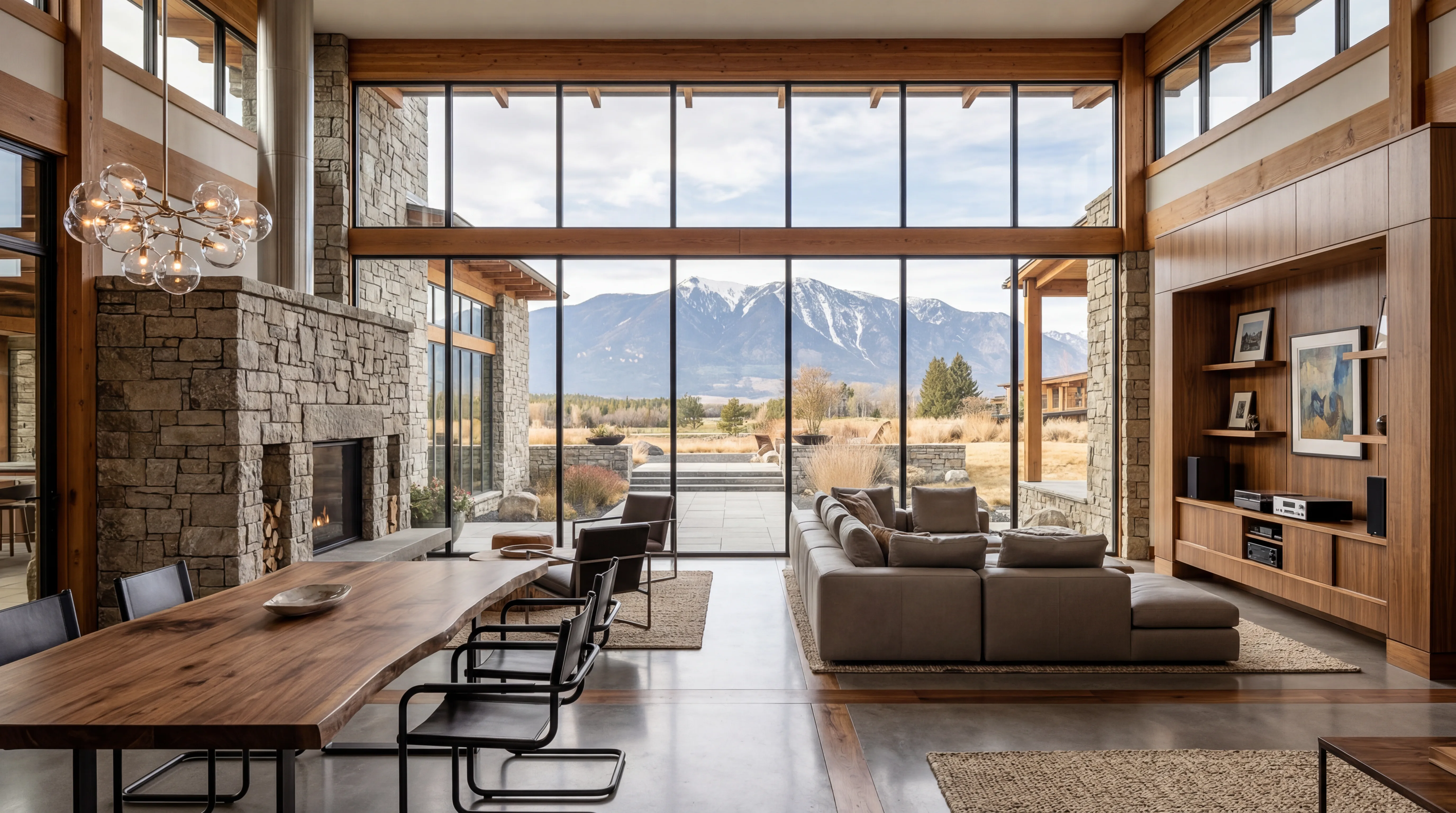 Organic Modern Design — dining area